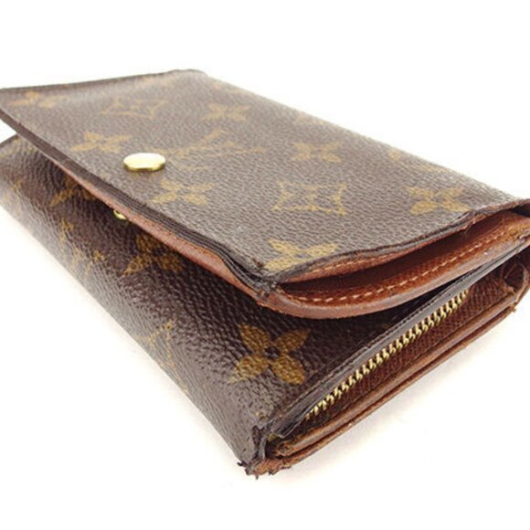 Louis Vuitton Wallet Purse Monogram Brown Woman unisex Authentic Used - Picture 3 of 6